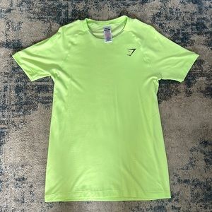 Unisex Gymshark Lime Green T-Shirt (S)